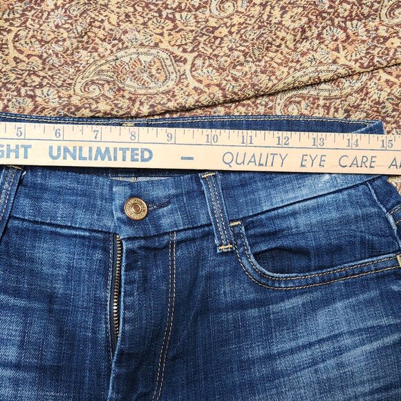TWO PAIRS 7 For All Mankind High Rise Skinny Fit Jeans Sz27 (size 4) - Picture 6 of 17